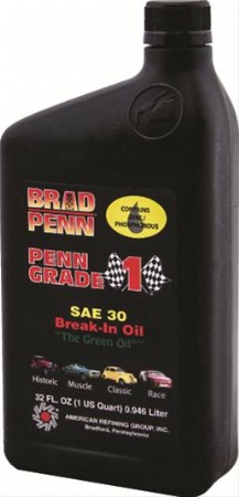BRAD PENN GRADE 1 30W Break-In Oil, Quart