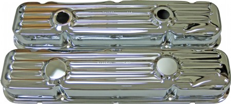 New '70-'71, 455 Chrome Valve Covers