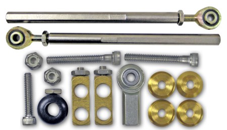 Dual Quad 6.5" & 8.75" Spaced Carb Linkage
