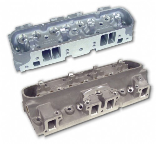 Stage 1 TE Aluminum Cylinder Heads - ASSEMBLED