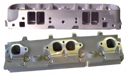 Stage 4 Tall Port Aluminum Cylinder Heads - BARE CASTING